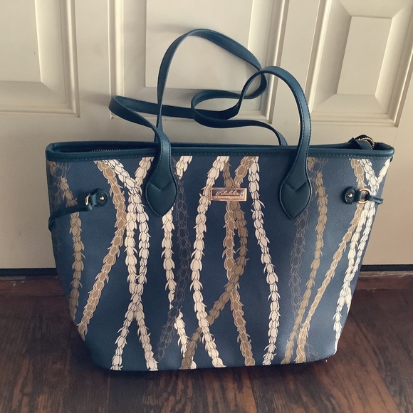 Blue Kahulalea Tote - Picture 1 of 5
